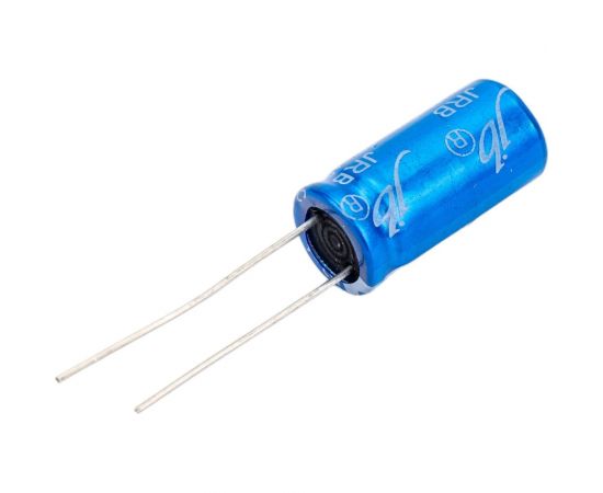 Электролитический конденсатор JB Capacitors 2200мкФ, 16В, -55/105C, 10x20мм JRB1C222M05001000200000BST-40 – изображение 3