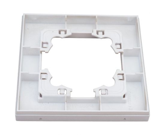 Одноместная горизонтальная рамка UNIVersal серия афина шампань еврослот A0053-Br – изображение 3