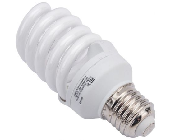 Люминесцентная лампа TDM НЛ-FST2-20 Вт-6500 К–Е27 48х115 мм SQ0347-0012 – изображение 3