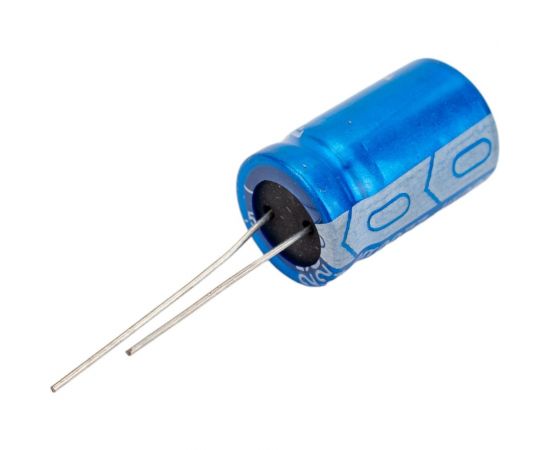 Электролитический конденсатор JB Capacitors 2200мкФ, 25В, -55/105C, 13x21мм, JRB1E222M05001300210000BST-56 – изображение 3