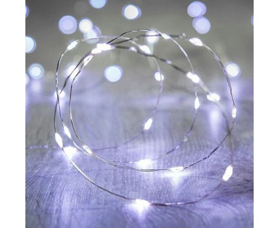 Светодиодная гирлянда Дон Баллон Роса 30 Led, IP14, 3 м, белый, 1 шт. 512011 – изображение 4