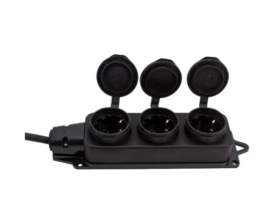 Удлинитель-шнур TDM силовой каучук УШз16-103 IP44 3 гнезда с/з, 50м КГ 3х1,5 SQ1302-0350 – изображение 4