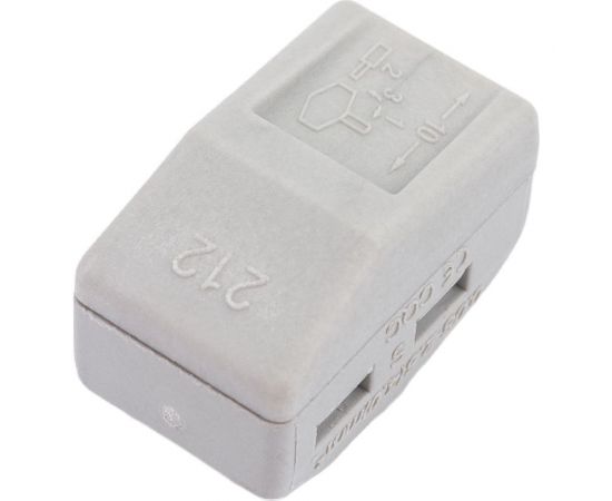 Зажимная клемма для соединения кабелей Pro Legend 2 контакта, серая, 5 штук PL3816 – изображение 5