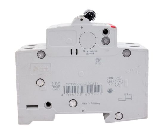 Автоматический выключатель ABB 2-полюсной sh202 c63 2CDS212001R0634 – изображение 5