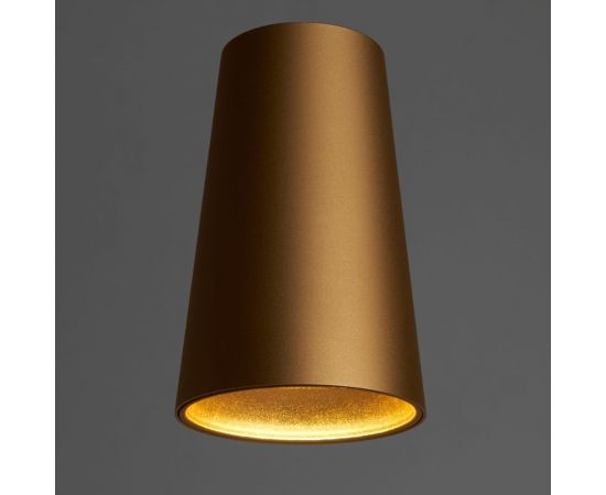 Потолочный светильник FERON ml185 barrel bell mr16, 35w, 230v, gu10, золото, 48417 – изображение 5