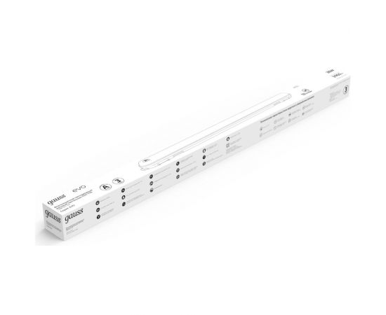 Светильник Gauss IP65 LED ССП-176 EVO IP65 1200х76х66 36W 3960lm 6500K с БАП на 1ч, 1/12 864425336A – изображение 5