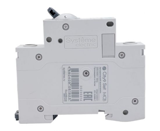 Автоматический выключатель Systeme Electric City9 set ав с 6а 1p 4.5ka 230в C9F34106 – изображение 5