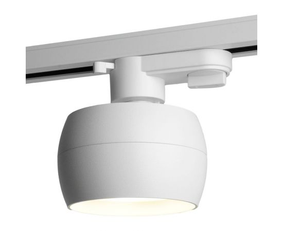 Трековый однофазный светильник на шинопровод FERON al164 под лампу gx53, белый, 48546 – изображение 6