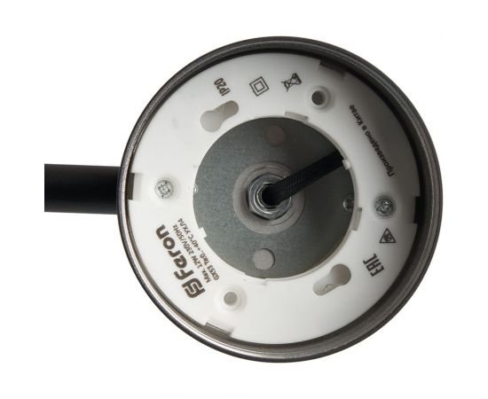 Настольный светильник под лампу FERON DE365 ECHO 12W, 230V, GX53, черный, с антибликовой сеточкой 48404 – изображение 6