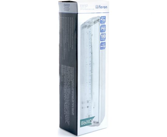 Аварийный светильник FERON 20 LED AC/DC, белый, EM101 41536 – изображение 6