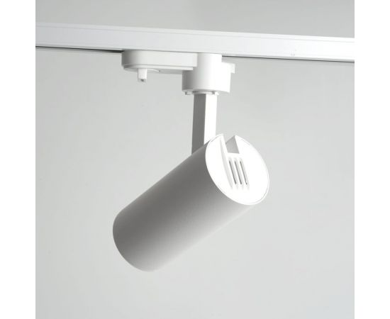 Трековый однофазный светильник на шинопровод FERON al195 под лампу gu10, белый, 48542 – изображение 6