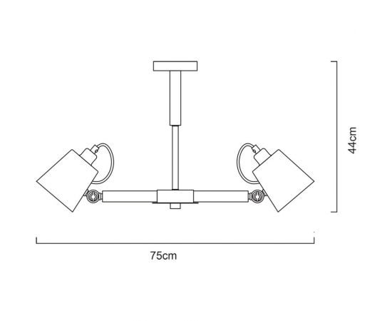 Потолочный светильник Arte Lamp A7141PL-5WH – изображение 7