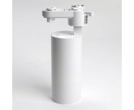 Трековый однофазный светильник на шинопровод FERON al195 под лампу gu10, белый, 48542 – изображение 8