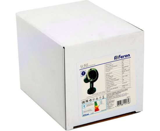 Подводный светодиодный прожектор FERON LL-822 80x80x130mm, 3W, AC24V, 2700K, IP68 48456 – изображение 8
