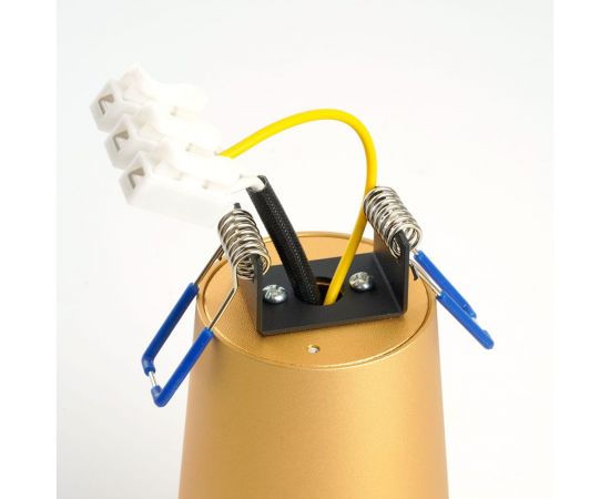 Потолочный светильник FERON ml185 barrel bell mr16, 35w, 230v, gu10, золото, 48417 – изображение 9