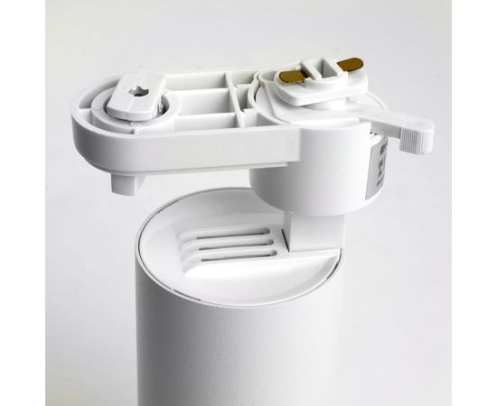 Трековый однофазный светильник на шинопровод FERON al195 под лампу gu10, белый, 48542 – изображение 10