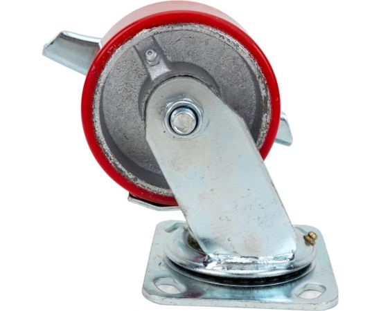 Колесо большегрузное поворотное SCpb 42 (100 мм; полиуретановое с тормозом (N) TOR 1026624 
