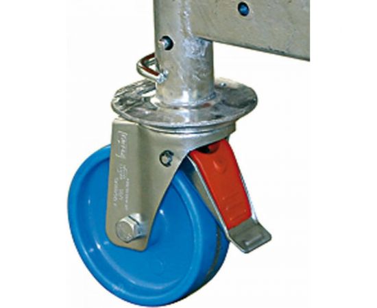 Ролики (125 мм; 4 шт.) к передвижным подмостям Krause 714169 