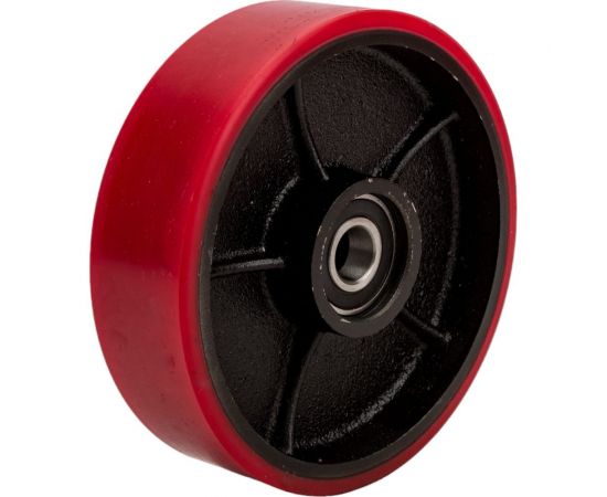Колесо для гидравлической тележки 180хS50 мм, PU, c подшипником WILMART 325(180)polb 