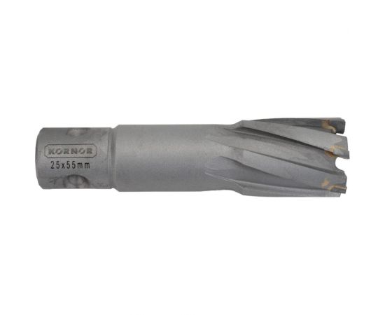 Сверло корончатое TCT (25х55 мм; One-touch) KORNOR 10550025 