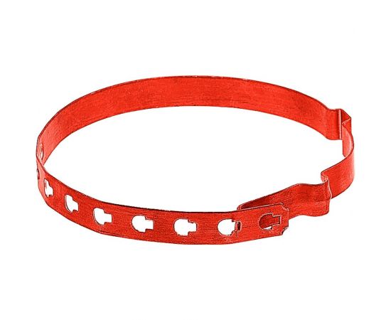 Держатель круглого проводника EZETEK 8мм для водосточных труб 80-120мм, медь 91060 