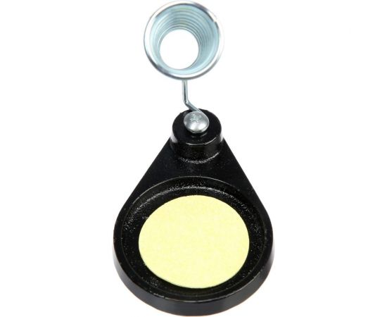 Подставка под паяльник чугун, круглая ниша, губка ТУНДРА 9098438 