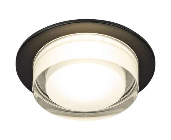 Декоративный встраиваемый светильник ЭРА DK107 BK MR16, GU5.3, черный Б0058397 