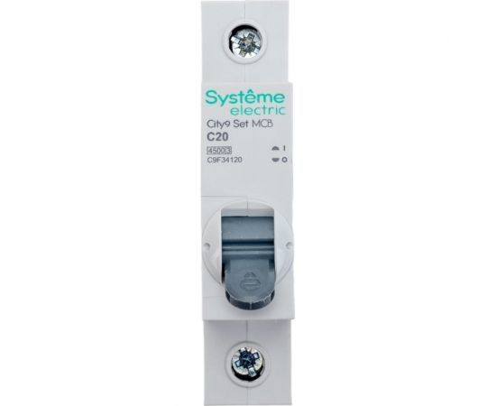 Автоматический выключатель Systeme Electric City9 set ав с 20а 1p 4.5ka 230в C9F34120 