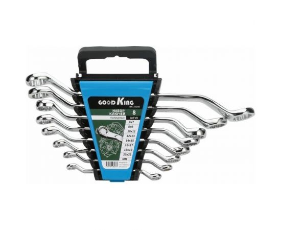 Набор гаечных коленчатых ключей GOODKING 8 предметов NK-10008 