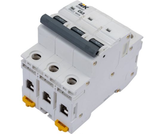 Автоматический выключатель IEK ARMAT M06N 3P C 63А AR-M06N-3-C063 