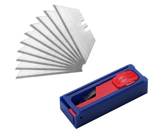 Лезвия сменные трапециевидные 19 мм, SK5, 10 шт WORKPRO WP213002 