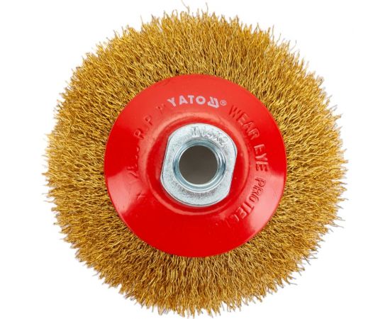 Щетка-крацовка для УШМ 100 мм YATO YT-4761 