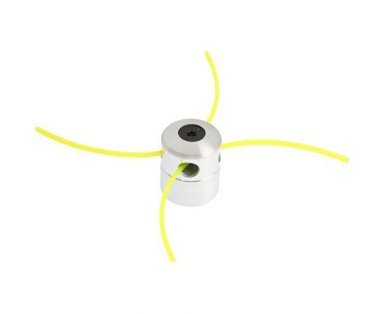 Катушка для триммера с адаптерами, алюминиевый корпус, леска 2-2.4 мм, М10x1.25 левая ТУНДРА 7907097 