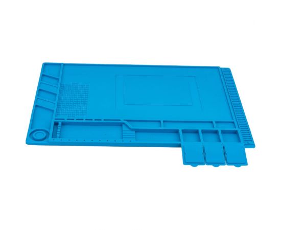 Термостойкий магнитный коврик для пайки и ремонта S160 (450x300 мм) QUICKO QTS160 