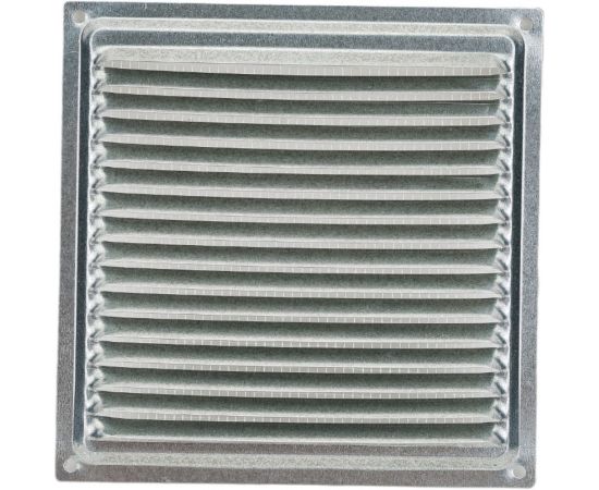 Решетка металлическая (175x175 мм; оцинкованная) ВИЕНТО РМ1717Ц 
