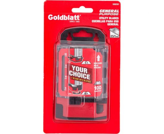 Набор универсальных лезвий 100 шт. Goldblatt G08283 
