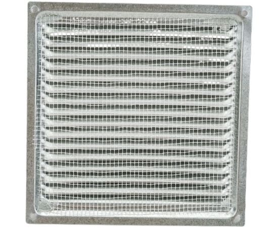 Решетка металлическая (175x175 мм; оцинкованная) ВИЕНТО РМ1717Ц – изображение 2