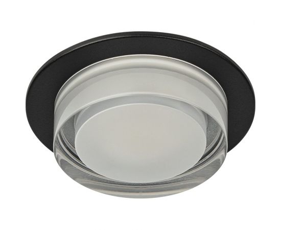 Декоративный встраиваемый светильник ЭРА DK107 BK MR16, GU5.3, черный Б0058397 – изображение 2