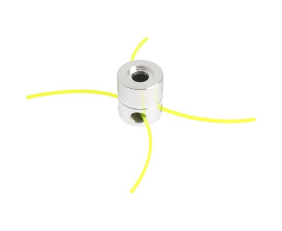 Катушка для триммера с адаптерами, алюминиевый корпус, леска 2-2.4 мм, М10x1.25 левая ТУНДРА 7907097 – изображение 2