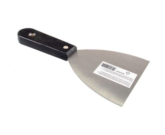 Шпательная лопатка SPARTA стальная, 100 мм, полированная, пластмассовая ручка 852425 – изображение 2