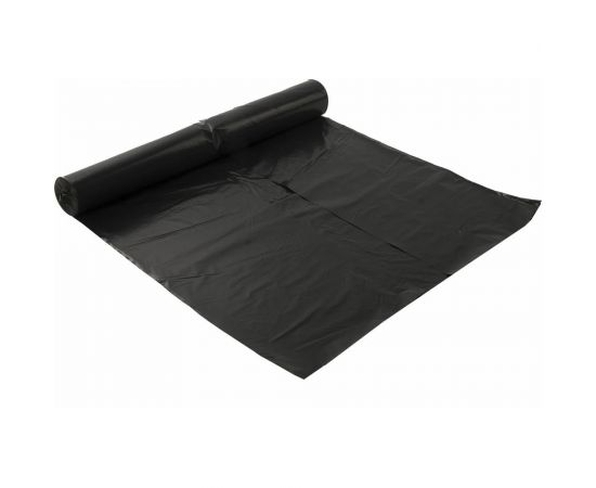 Мешки для мусора прочные черные (10 шт; 240 л; 90х140 см; 50 мкм; ПВД) ЛАЙМА 605337 – изображение 2
