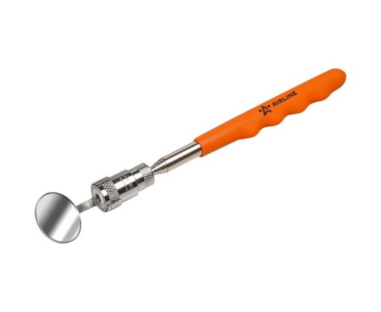 Телескопическое инспекционное зеркало AIRLINE с подсветкой d=32 мм, L=250-880 мм ATBS008 – изображение 2