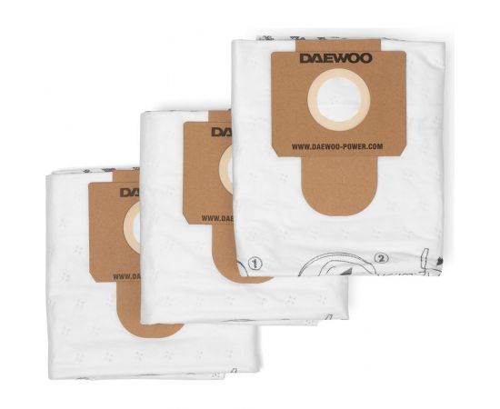 Фильтр-мешок синтетический увеличенного объема 3 шт DAEWOO DAVC 25TB – изображение 2