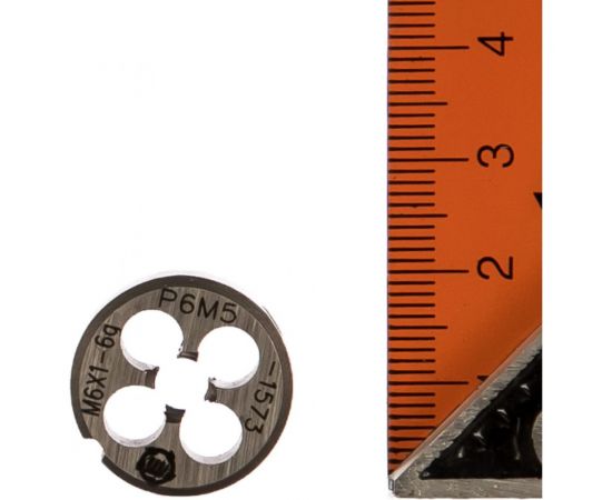 Плашка М 6 х1 Р6М5 6g ТМ Туламаш 137164 – изображение 3