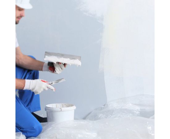 Пленка защитная с клейкой лентой, ПЭ, 1100 мм, 33 м AVIORA 302-209 – изображение 3