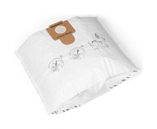 Фильтр-мешок синтетический увеличенного объема 3 шт DAEWOO DAVC 25TB – изображение 3