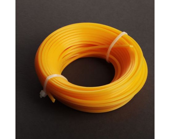 Леска для триммера 3 мм, 15 м, сечение квадрат, профи серия, нейлон 99% ЕРМАК 646-287 – изображение 3