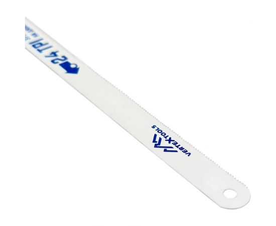 Полотно по металлу (3 шт.; 300 мм; HI-Q сталь; 24tpi) vertextools 78-300-4 – изображение 4