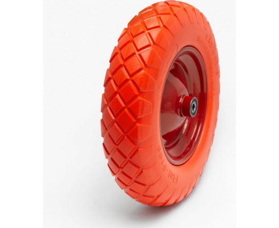 Колесо для 1-колесной тачки бескамерное (4.80/4.00-8) втулка 12 мм POLYAGRO 8055101 – изображение 4