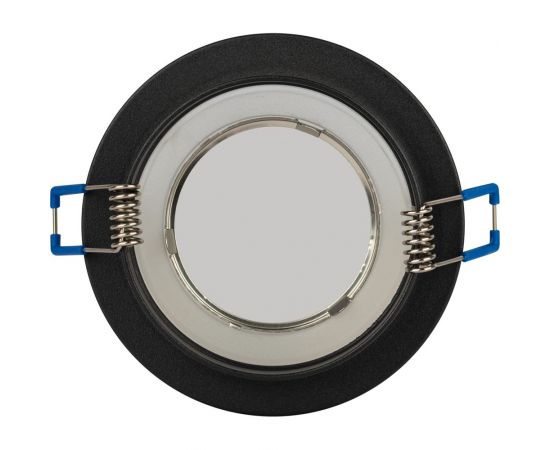 Декоративный встраиваемый светильник ЭРА DK107 BK MR16, GU5.3, черный Б0058397 – изображение 4